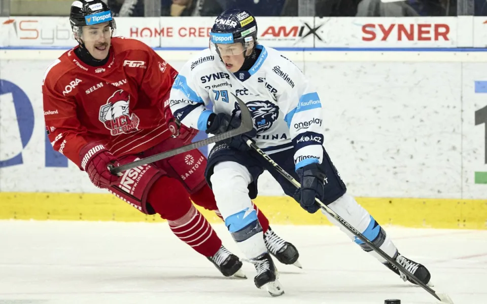 Tygři zabrali po sérii tři těsných porážek, Olomouc porazili 4:2