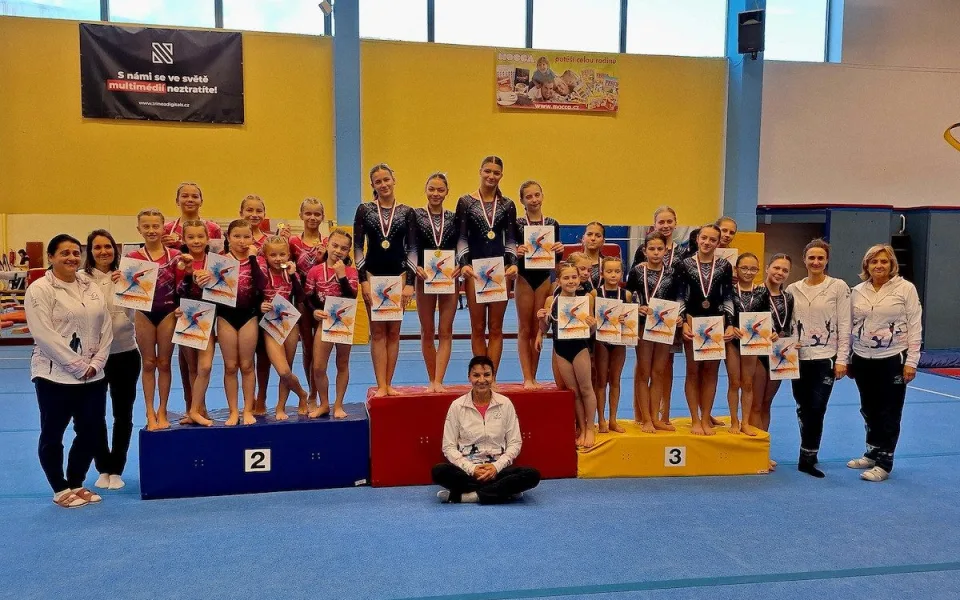 Liberecké sportovní gymnastky završily úspěšný podzim na dvou závodech