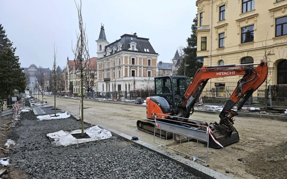 Vítězná by mohla být pro auta otevřena v nejbližších dnech, zatím v režimu stavby
