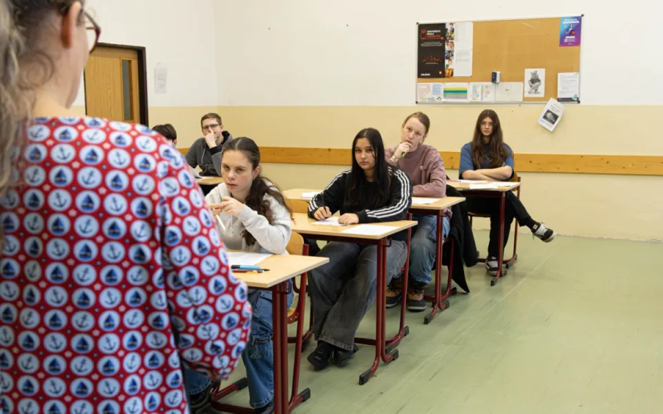 Přijímačky na střední školy se blíží. Deváťáci si je vyzkoušeli nanečisto