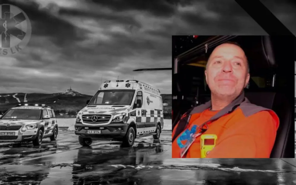 Liberečtí záchranáři truchlí. Zemřel řidič sanitky Václav Šámal, u záchranky sloužil 30 let