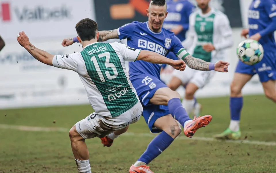 Jablonec zvládl duel s Karvinou, jediným gólem rozhodl Nebyla