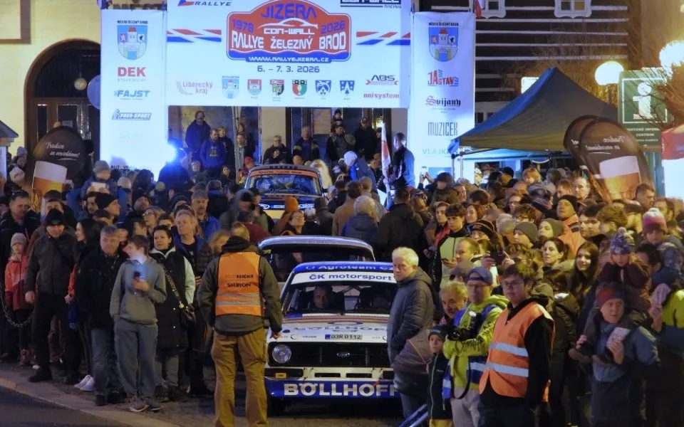Díky za krásnou soutěž. Rallye Jizera se po 40 letech vrátila do Železného Brodu