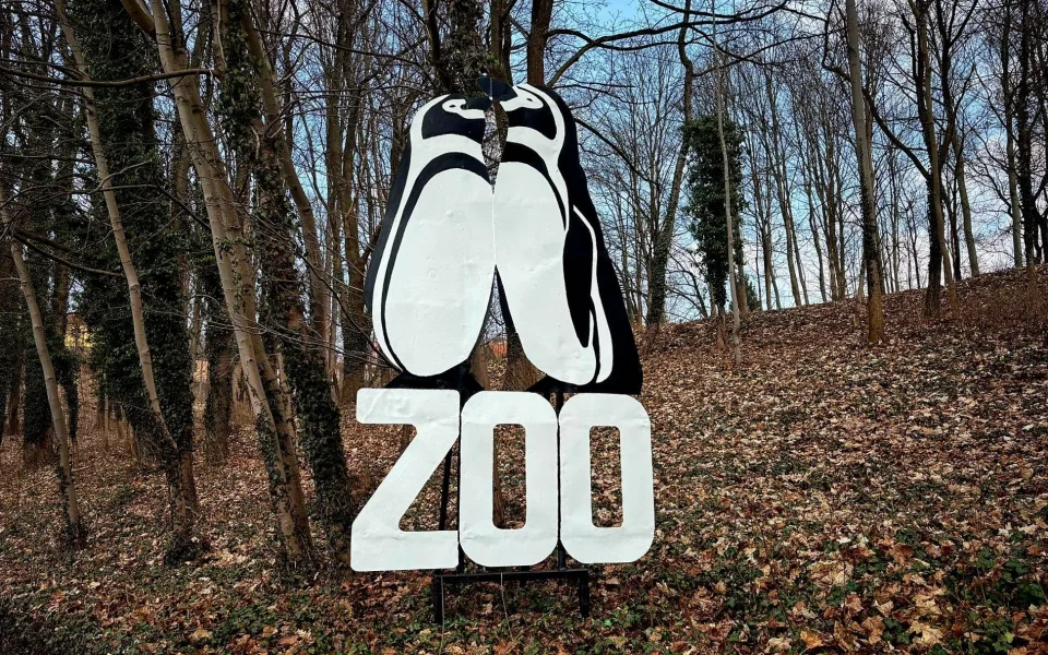 Tučňáci od Teplárny jsou zpět. Ikonický poutač na zoo Liberec září novotou