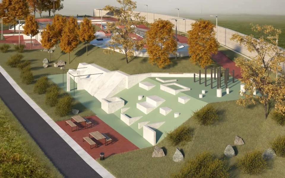 V Lípě se chystá stavba skateparku za skoro šedesát milionů. Začne v polovině roku