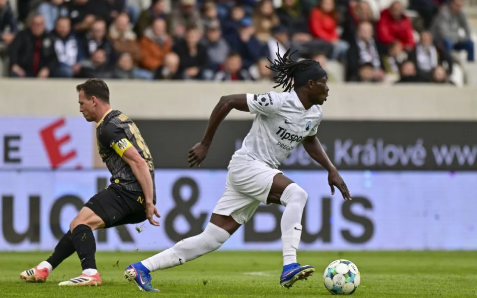 Slovan prohrál v Hradci, v Evropě se příští sezónu neukáže