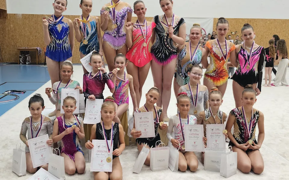 Liberecké moderní gymnastky zazářily na oblastních přeborech. Vybojoval tři tituly