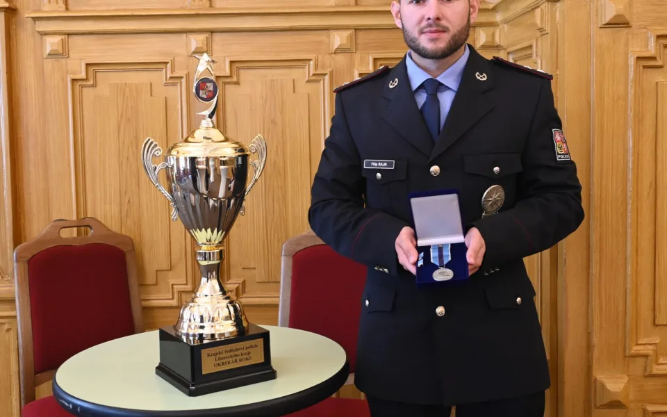 Okrskář roku je z Nového Města pod Smrkem. Stal se jím Michal Rajn