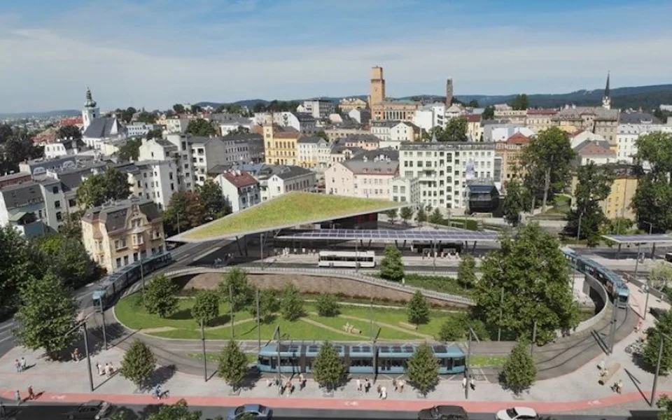 Dopravní terminál přijde Jablonec nad Nisou na 471 milionů, postaví ho Eurovia