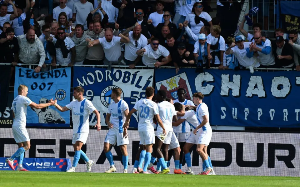 V Podještědském derby zvítězil Slovan 2:1. Rozhodl hostující Vasil Kušej